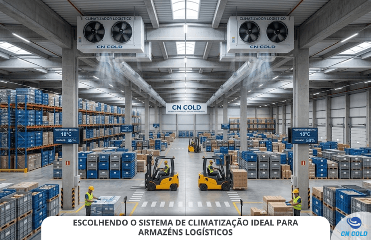 Sistema de Climatização Ideal para Armazéns Logísticos