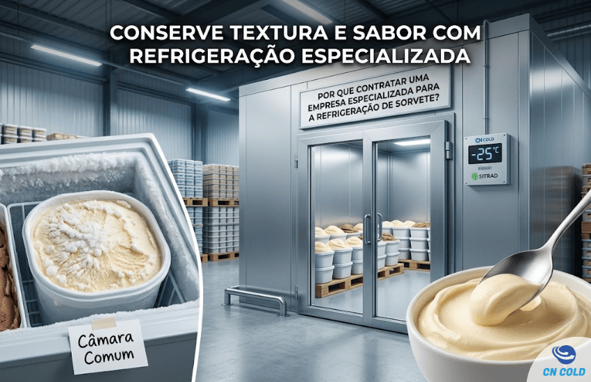 Dicas para refrigeração indústrial de sorvete