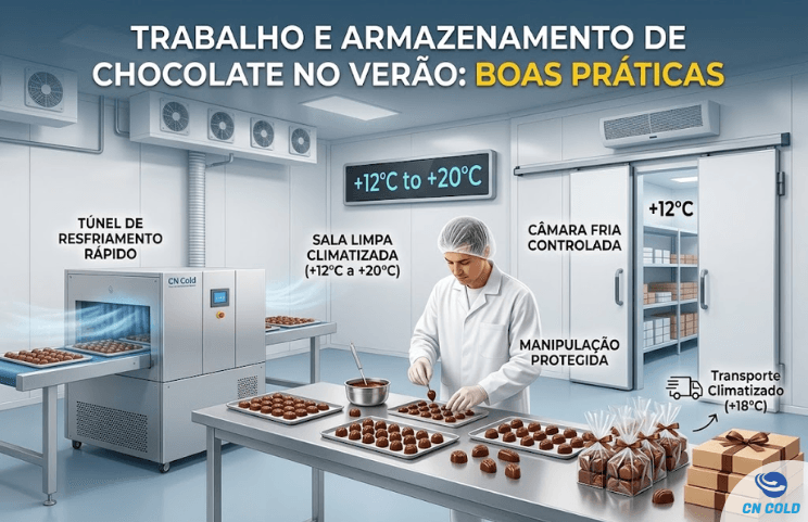 Como Trabalhar e Armazenar Chocolate de Forma Ideal