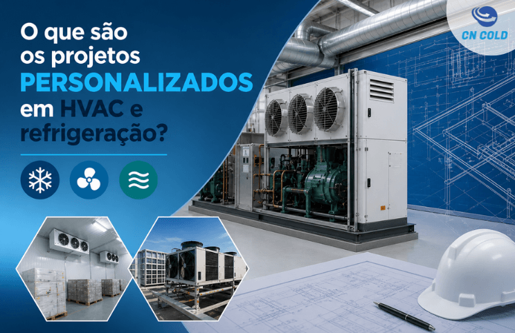 O que são os projetos personalizados em HVAC e refrigeração