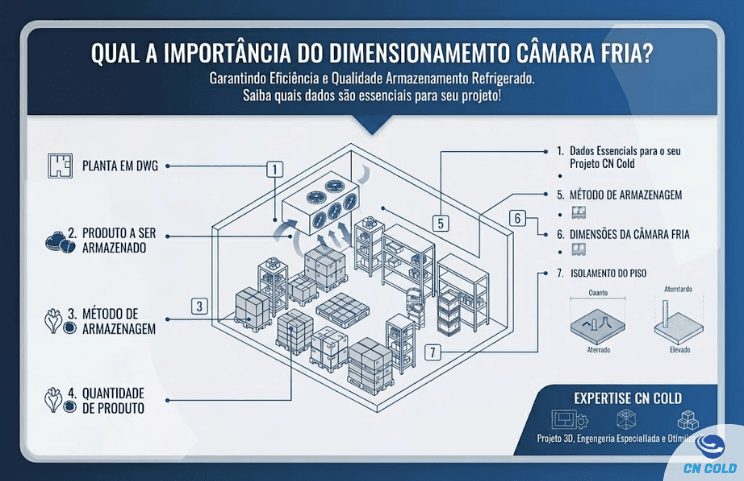 Qual a Importância do Dimensionamento de uma Câmara Fria?