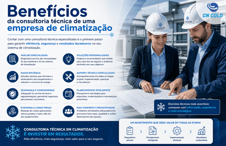 Vantagens da Consultoria Técnica em Climatização