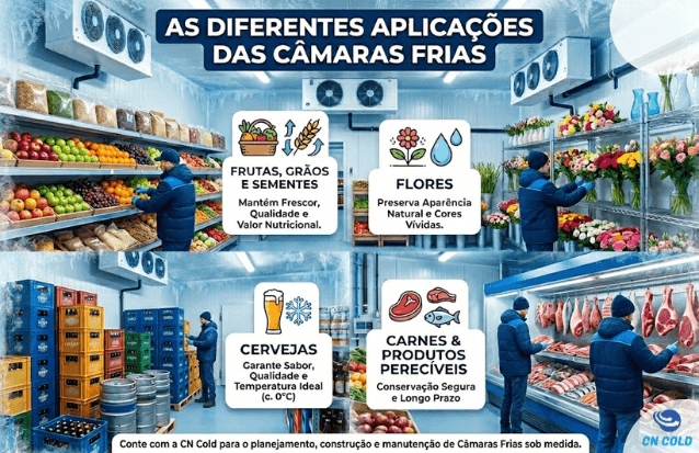 Diferentes Aplicações das Câmaras Frias