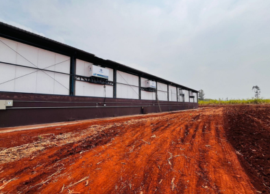 Câmara Fria para armazenamento de Grãos Fazenda Canaã