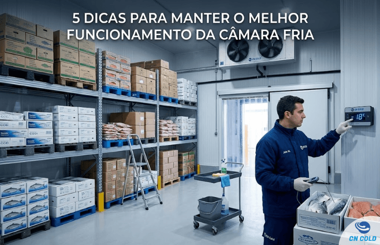 5 dicas para manter o melhor funcionamento da câmara fria